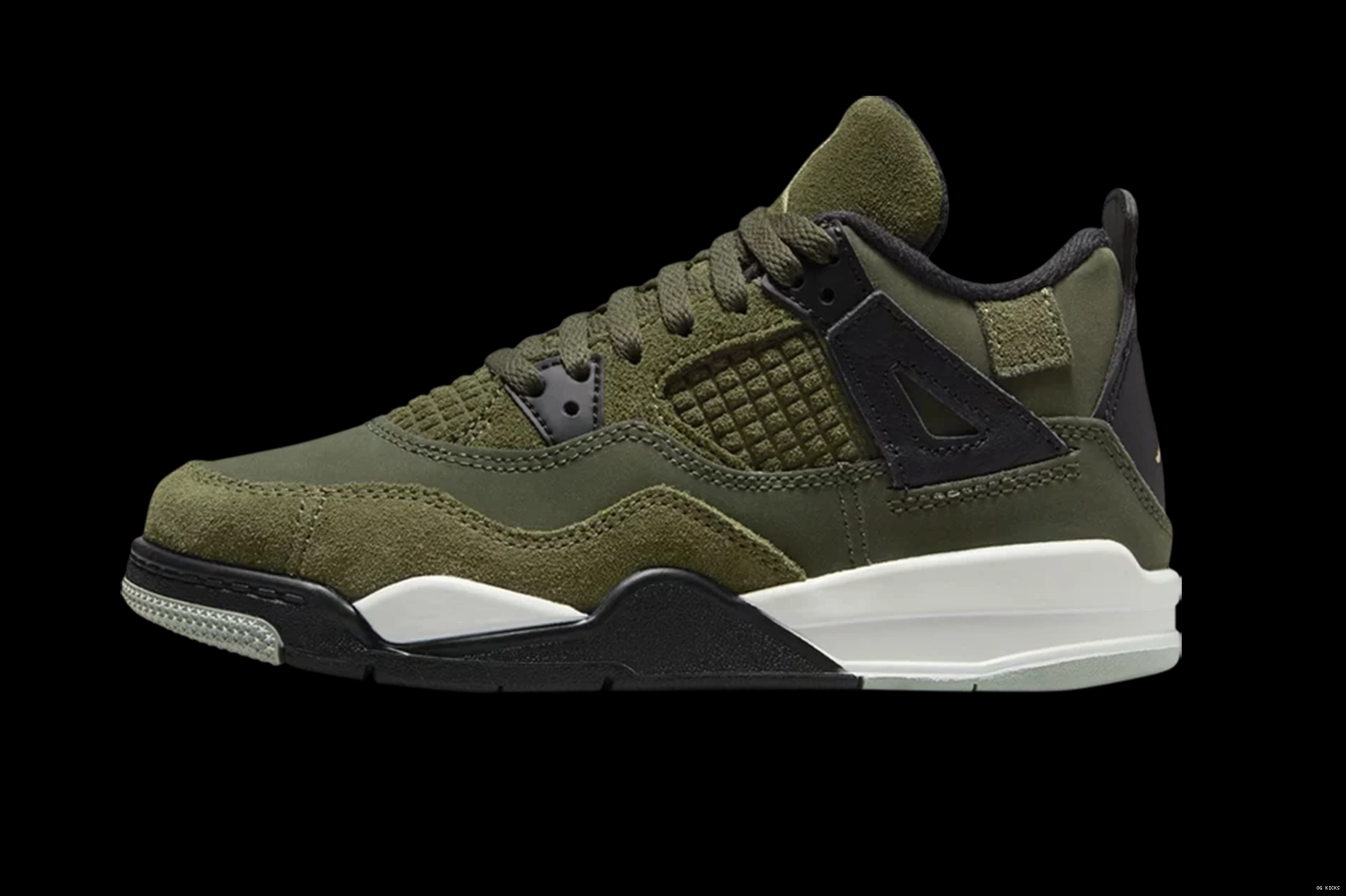 Air 4 Retro 'Craft SE Olive' GS Jordan 0820